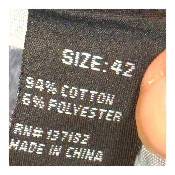 Lion Dynasty Premium Denim Distressed Ripped Acid-Wash Jean Shorts Size 42 Y2K - Picture 5 of 6